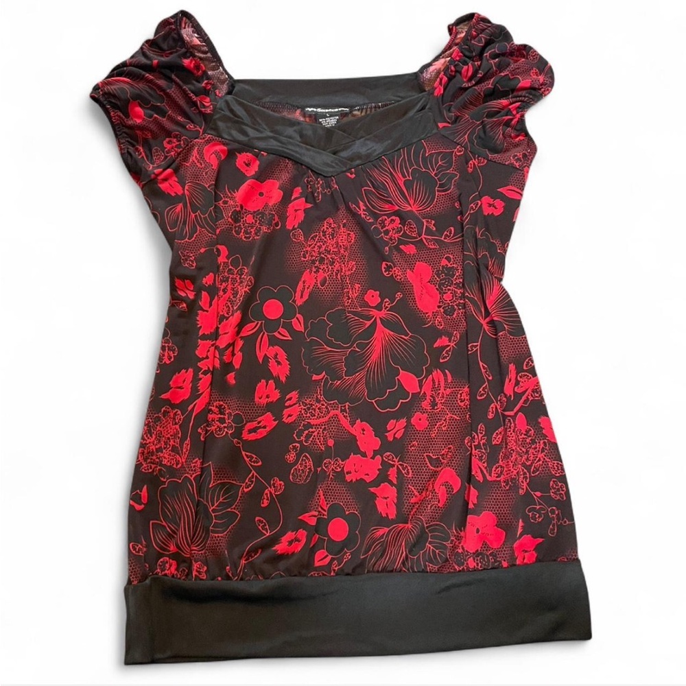 Y2K Sixteen Brand Top Women's L Short Sleeve